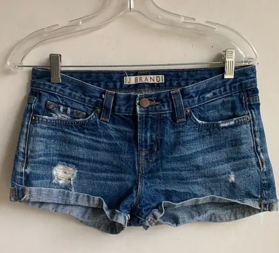 J Brand  Mako Distressed Denim Shorts