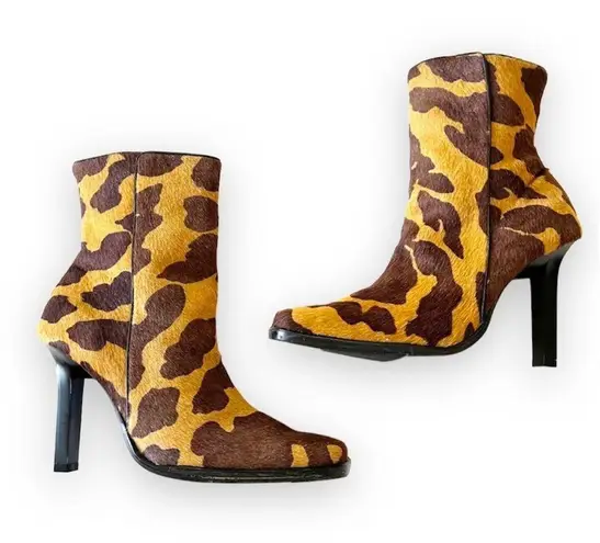 Giraffe Print Hair In Hide Boots Size undefined