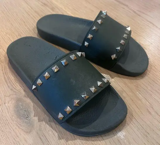 Valentino Garavani Valentino Stud Slides - Image 1