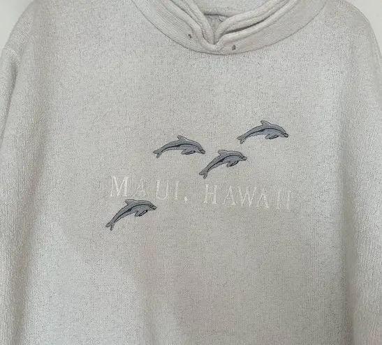 Vintage Hawaii Sweatshirt with Dolphins 100% Cotton Size L