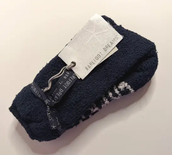 Barefoot Dreams CozyChic Socks Cherish Your Family Indigo Size One Size Hygge