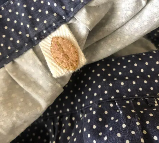 MINT Polka dot striped ruffled skirt Size XS