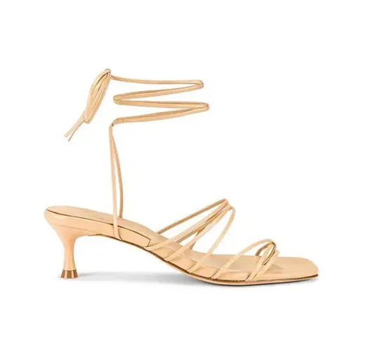 LPA Lucia Heel in Nude, size 6.5