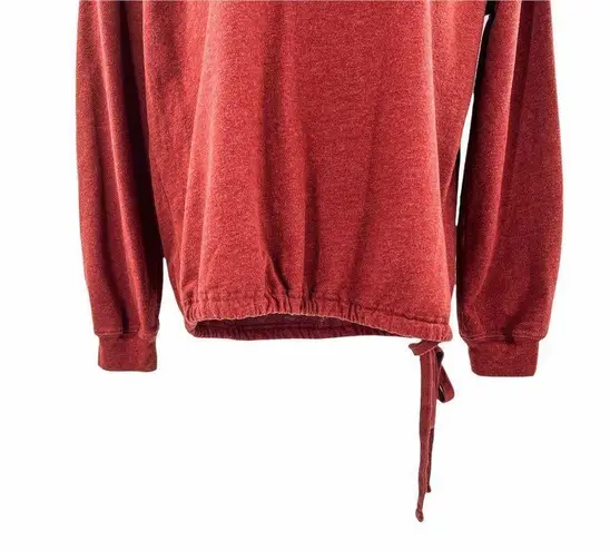 Nordstrom Treasure & Bond Red Long Sleeve Pullover Hoodie S