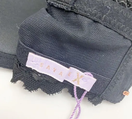 Savage X Fenty Not Sorry Lightly Lined Lace Balconette Bra: Black Caviar