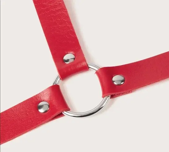 Red Wings O Ring Harness Belt New