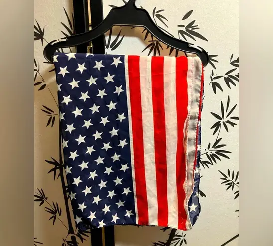 USA American Flag Patriotic Scarf for Patriotic Day Theme Festival Daily Life Multiple
