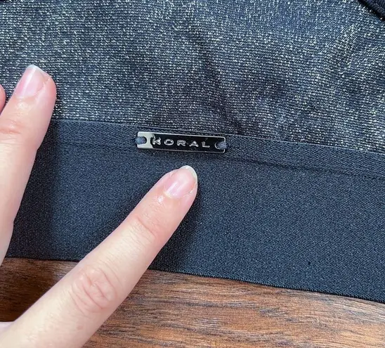 Koral • Trifecta Versatility Bra sports Black Gleam metallic gold