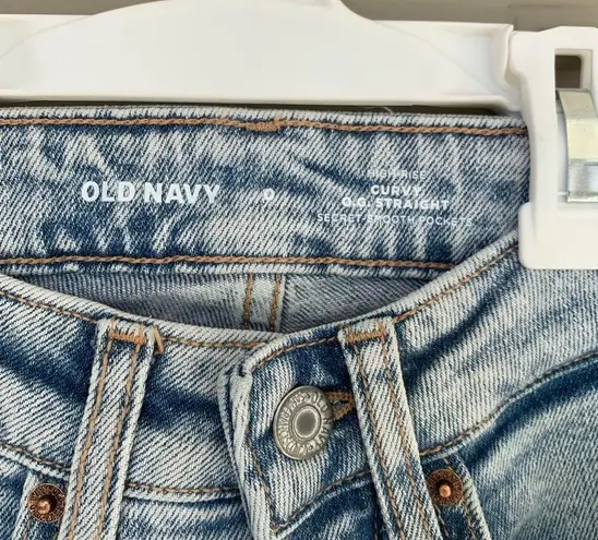 Old Navy High-Rise Curvy O.G. Straight jeans