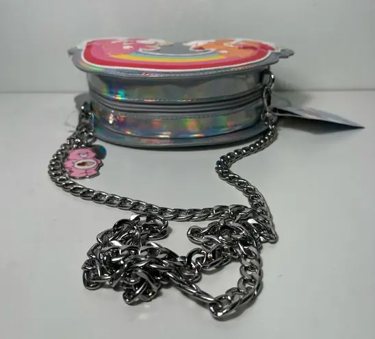 Skinnydip London X Care Bears Holographic Rainbow Crossbody Bag Orange