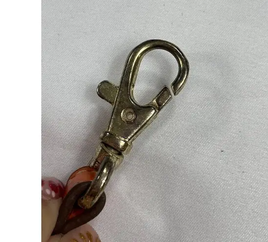 Relic SKU 7837 Orange Leather Shoulder crossbody handbag With Bamboo Handles