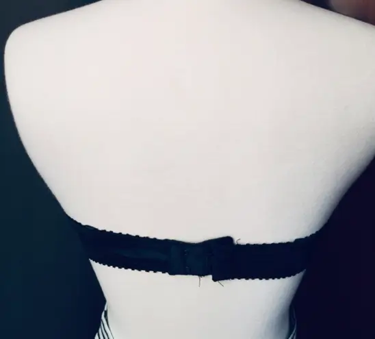 Black Vintage Corset Strapless Push