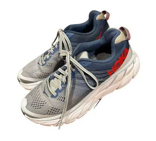 Hoka One One Clifton 6 Plein Air Moonlight Blue Women Shoes 102877PAMB Size 8