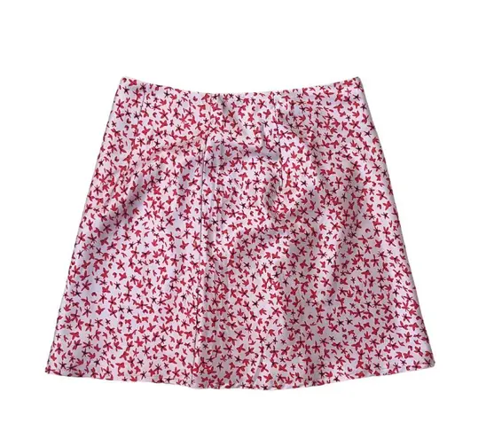 Princess Polly Princes Polly The Joan Pink and Red summer mini skirt size 6 