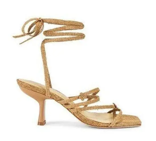 LPA Penny Heel in Natural, size 6.5