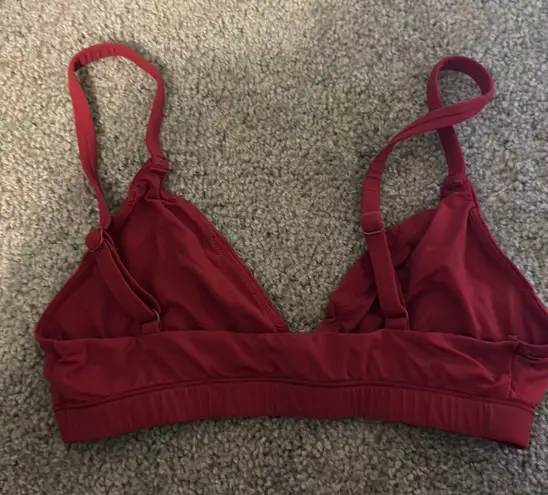 SKIMS Dark Red Bralette