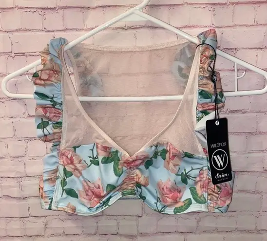 Wildfox NWT  Winona Floral Swim Top M