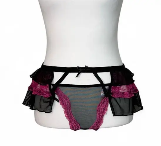 Naughty School Girl Costume Set Black Size undefined