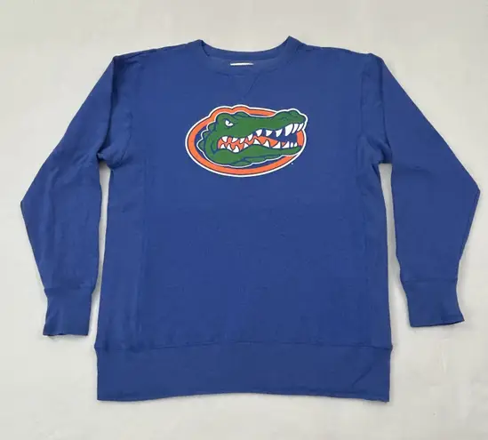Alta Gracia Florida Gators NCAA Football Blue Pullover Crewneck Sweatshirt size L