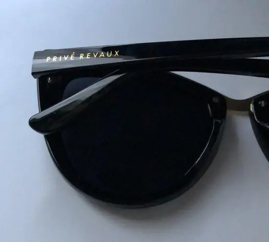Privé Revaux NIB Prive Revaux The Juliet Black & Gold Cat Eye Sunglasses
