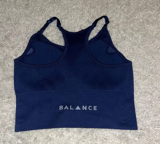 Balance Athletica Balance Athletics Navy Sport Bra Small