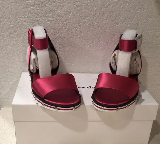 Charles David Satin Sandals