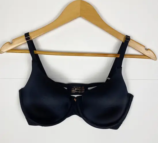 Savage X Fenty Black Padded Bra Size 34DD