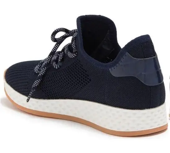 NEW JSLIDES Ophelia Knit Sneaker Navy Blue Shoes Womens Size 10M Lace Up
