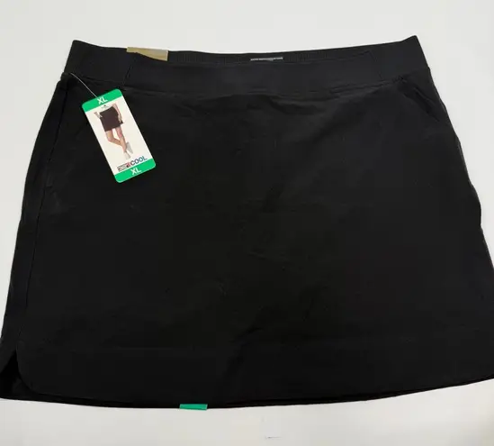 32 Degrees Heat 32 Cool Women’s black skort size XL NWT