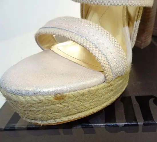 Luxury Rebel Womens Jolie - Tan/Metallic Pearl NWD