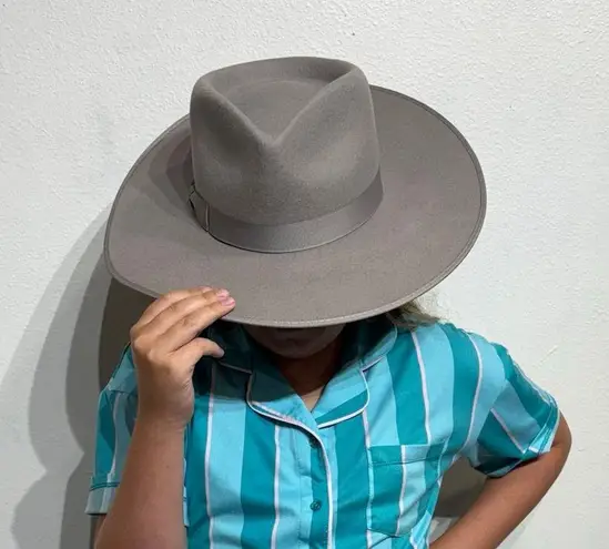 Lack of Color  Gray Australian Wool Rancher Hat Sz M - Image 1
