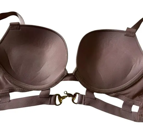 La Senza Pink Rose Beyond Sexy Underwired Push Up Bra Women Size 32D | 64-22