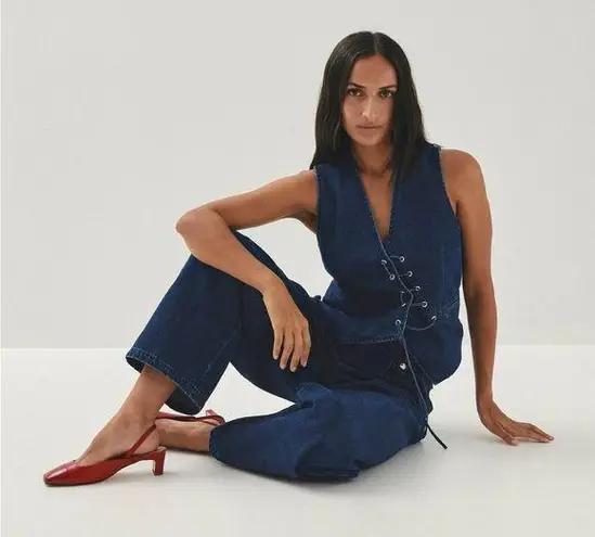 ALOHAS Lindy Bliss Red Leather Pumps 36