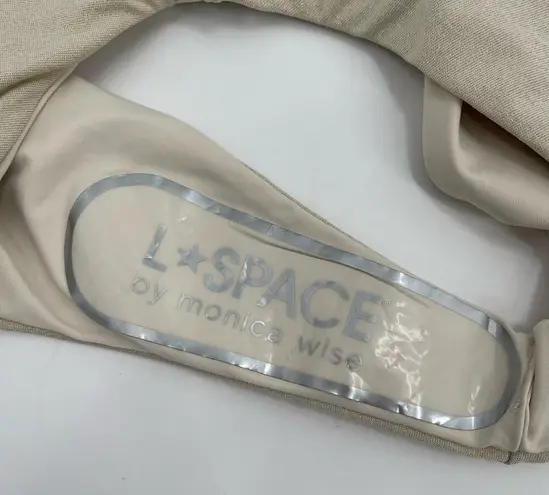 l*space NEW L* Bikini Bottoms Size Extra Small Nancy Lee Shimmer Gold Swim NWOT