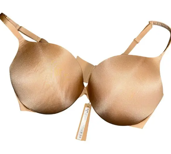 SKIMS Womens New Beige Tan CLAY Ultimate Collection Push Up Plunge Bra Sz 40D