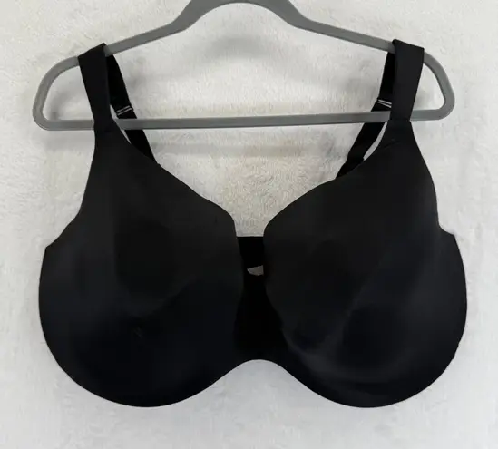 Cacique Intimates Black Full Coverage Wireless Bra - Size 44H