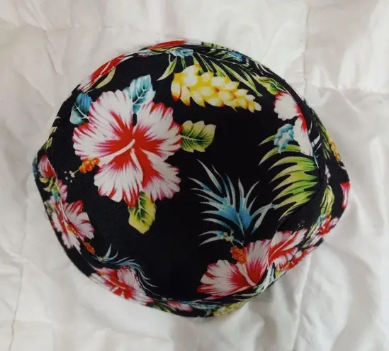 Samson Dream Big Tropical Aloha Floral Bucket Hat Pink