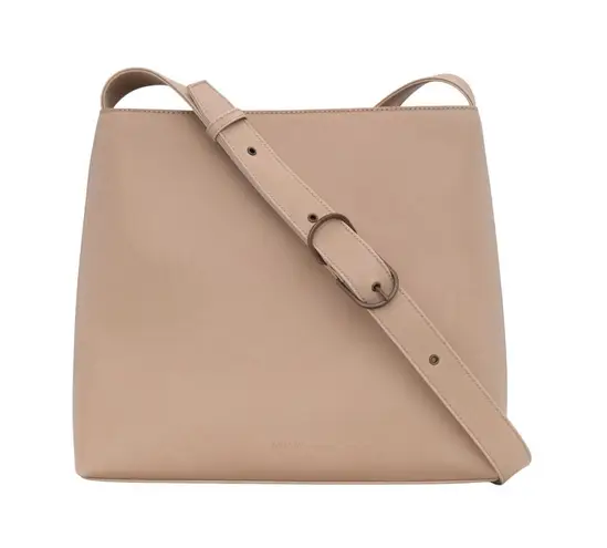NWT! Matt & Nat Minty Vegan Leather Sustainable Messenger Bag in Frappe