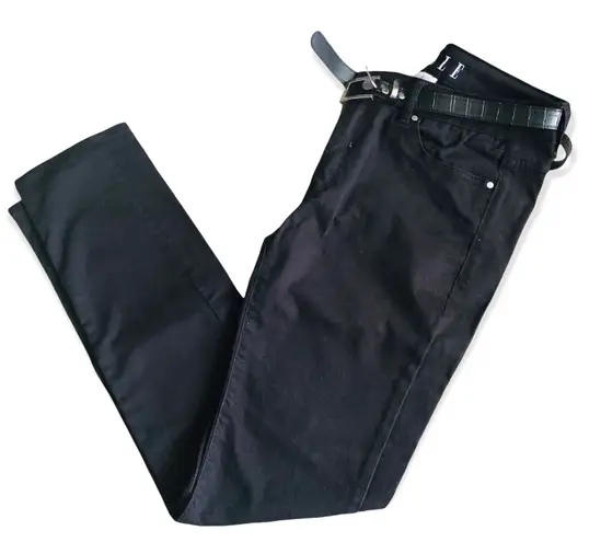 Elle Black Skinny Belted Jeans
