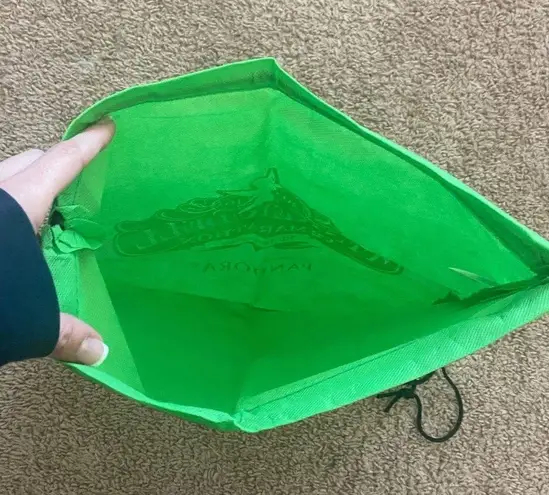 runDisney NEW Tinker Bell 1/2 Marathon Disney Pandora Cinch Backpack Sack Bag Green