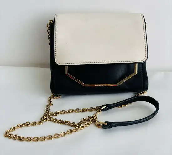 Louise et Cie Authentic Two-Tone Leather small Crossbody / Magnetic Flap closure - Image 1