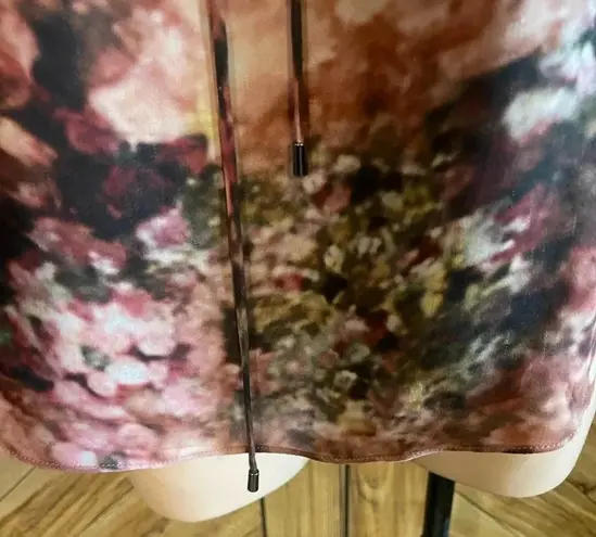 Haute Hippie Small Pink Floral Long Sleeve Blouse