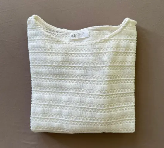 H&M Open Stitch Knit Top