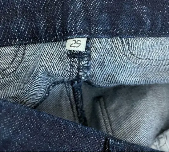 Dylan George Dark Wash Low Mid rise skinny straight leg denim jeans women’s 29