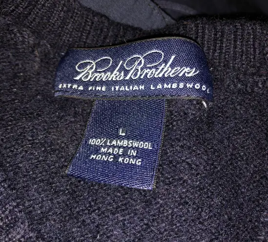 Brooks Brothers vintage lambswool diamond sweater