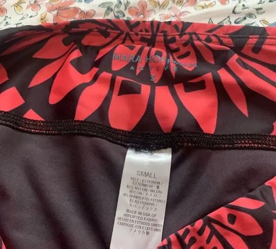 Mara Hoffman matching set activewear yoga pants bra top gym Pilates leggings