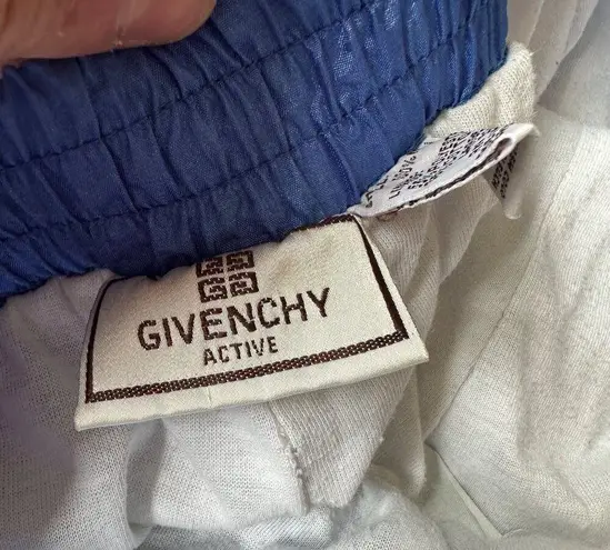 Givenchy Vintage 80s  Active Sport Neon Windbreaker Track Suit Sz Large