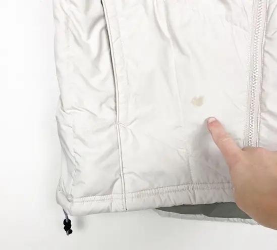 REI Cream Vest Sz M FLAWED Size M