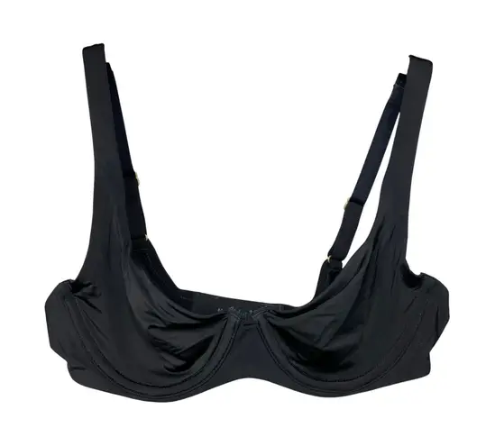 CUUP The Scoop Bra Micro Women's 32 A 32A Underwire Black Basic Minimal Size undefined - Image 1