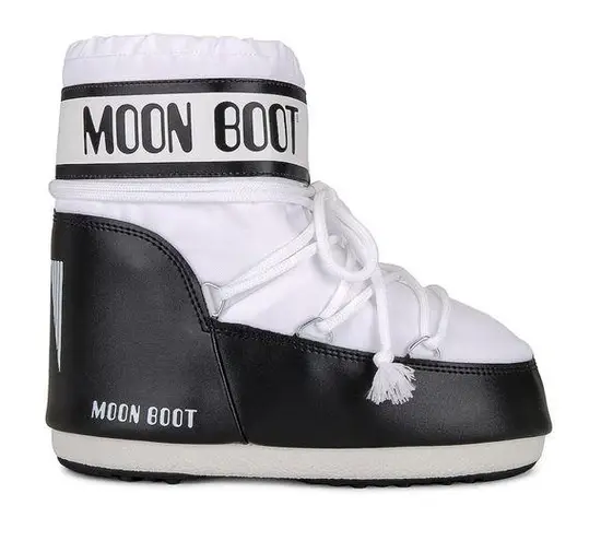 The Moon  BOOT Icon Low Nylon Boot in White